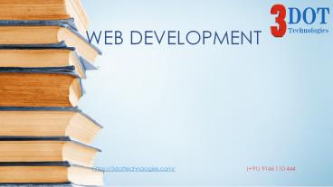 Best Web Development Courses - Classes  in Pune | Web Development Classes in Pune | 3DOT Technologies | 3DOT