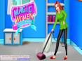 Magic Women House Cleaning PowerPoint PPT Presentation