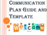 Communication Plan Guide and Template by Expert Toolkit