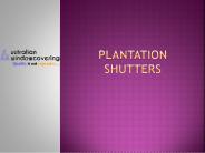 plantation shutters melbourne
