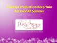 7 Genius Products to Keep Your Pet Cool All Summer (1) PowerPoint PPT Presentation