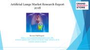 Artificial lungs market research report 2018