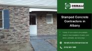 Best Stamped Concrete Contractors in Albany