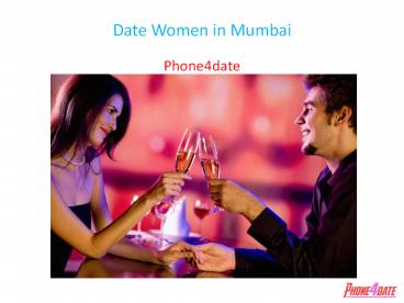 Date Women in Mumbai