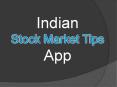 Indian Stock Market Tips App PowerPoint PPT Presentation
