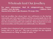Wholesale Iced Out Jewellery