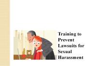 Training to Prevent Lawsuits for Sexual Harassment
