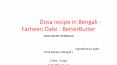 ধোসা , Dosa recipe in Bengali - Farheen Dalvi : BetterButter PowerPoint PPT Presentation