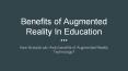 Augmented Reality For Education in India PowerPoint PPT Presentation