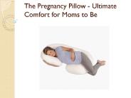 The Pregnancy Pillow