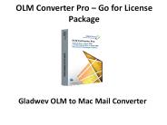 Outlook OLM  files to Mac Mail Conversion