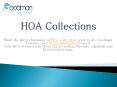 HOA Collections PowerPoint PPT Presentation