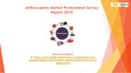 Anthocyanins Market Professional Survey Report 2018