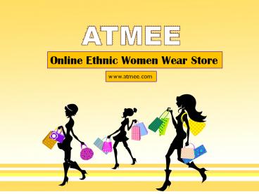Online shopping Store - Atmee