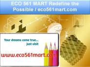 ECO 561 MART Redefine the Possible / eco561mart.com