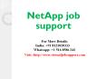 best online NETAPP PDF free , NetApp Job Support provides the solution to manage data in a business. PowerPoint PPT Presentation