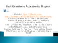 Best Gemstone Accessories Blupier PowerPoint PPT Presentation