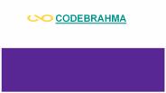 Serverless Application Development|Codebrahma