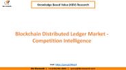 Blockchain Distributed Ledger Market - Competition Intelligence