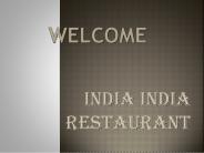 Get the best Indian Restaurant in London