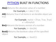 Python