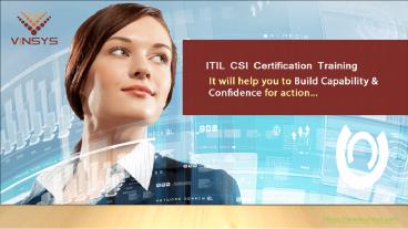 ITIL Intermediate CSI Certification Training in Bangalore | Vinsys