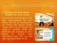Finding the Best Home Builder for your Home