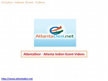 AtlantaDesi - Atlanta Indian Event Videos