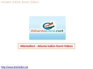 AtlantaDesi - Atlanta Indian Event Videos