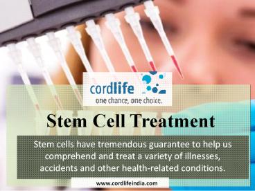 What Effects Will Stem Cell Treatment Provide About?