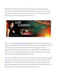 What are the best ways to play live casino online Indonesia games? PowerPoint PPT Presentation