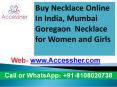 Buy Necklace Online In India, Mumbai Goregaon