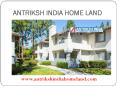 Plots in Delhi by Antriksh india home land in Dwarka, Delhi PowerPoint PPT Presentation