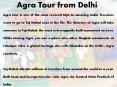 Agra Tour from Delhi PowerPoint PPT Presentation