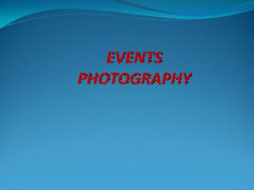 events photography in coimbatore