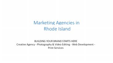 Marketing Agencies in Rhode Island (3)