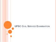 UPSC Civil Service Examination