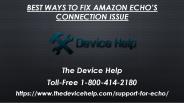 Best Ways To Fix Amazon Echo’s Connection Issue