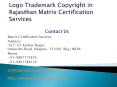 Logo Trademark Copyright in Rajasthan Matrix Certification Services PowerPoint PPT Presentation