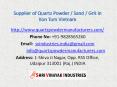 Supplier of Quartz Powder / Sand / Grit in Kon Tum Vietnam PowerPoint PPT Presentation