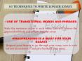 10 Techniques To Write Longer Essays PowerPoint PPT Presentation