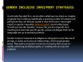 Gender Inclusive Investment Strategies PowerPoint PPT Presentation