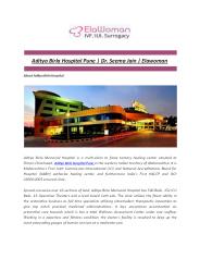 Aditya Birla Hospital Pune | Dr. Seema Jain | Elawoman