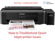How to Troubleshoot Epson Inkjet printer Issues