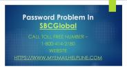 Password Problem In SBCGlobal