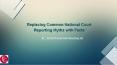 What are the common court reporting services offered by the court reporting firms PowerPoint PPT Presentation