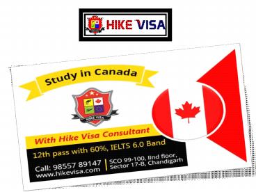 Immigration consultant in Chandigarh, Punjab, Himachal