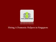 Looking For A Domestic Helper