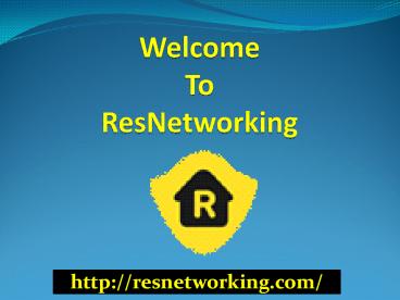 ResNetworking Network Plans and Services (1)