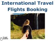 International Travel Flights Booking